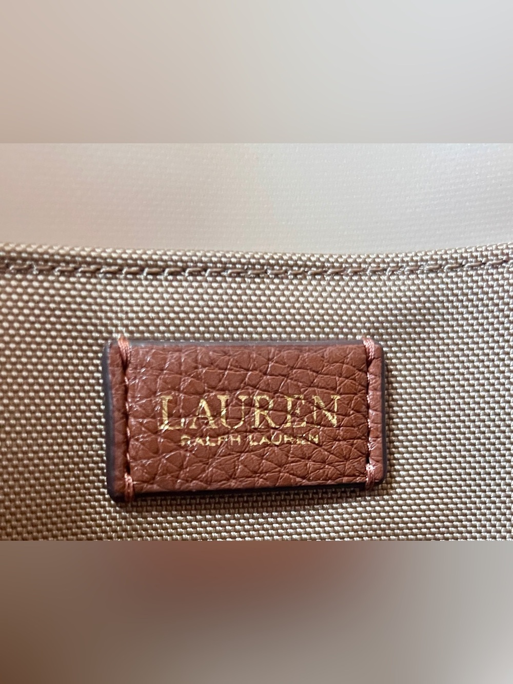 Lauren Ralph Lauren KEATON
MEDIUM - Tote bag- clay/tan new without tags - Picture 13 of 14